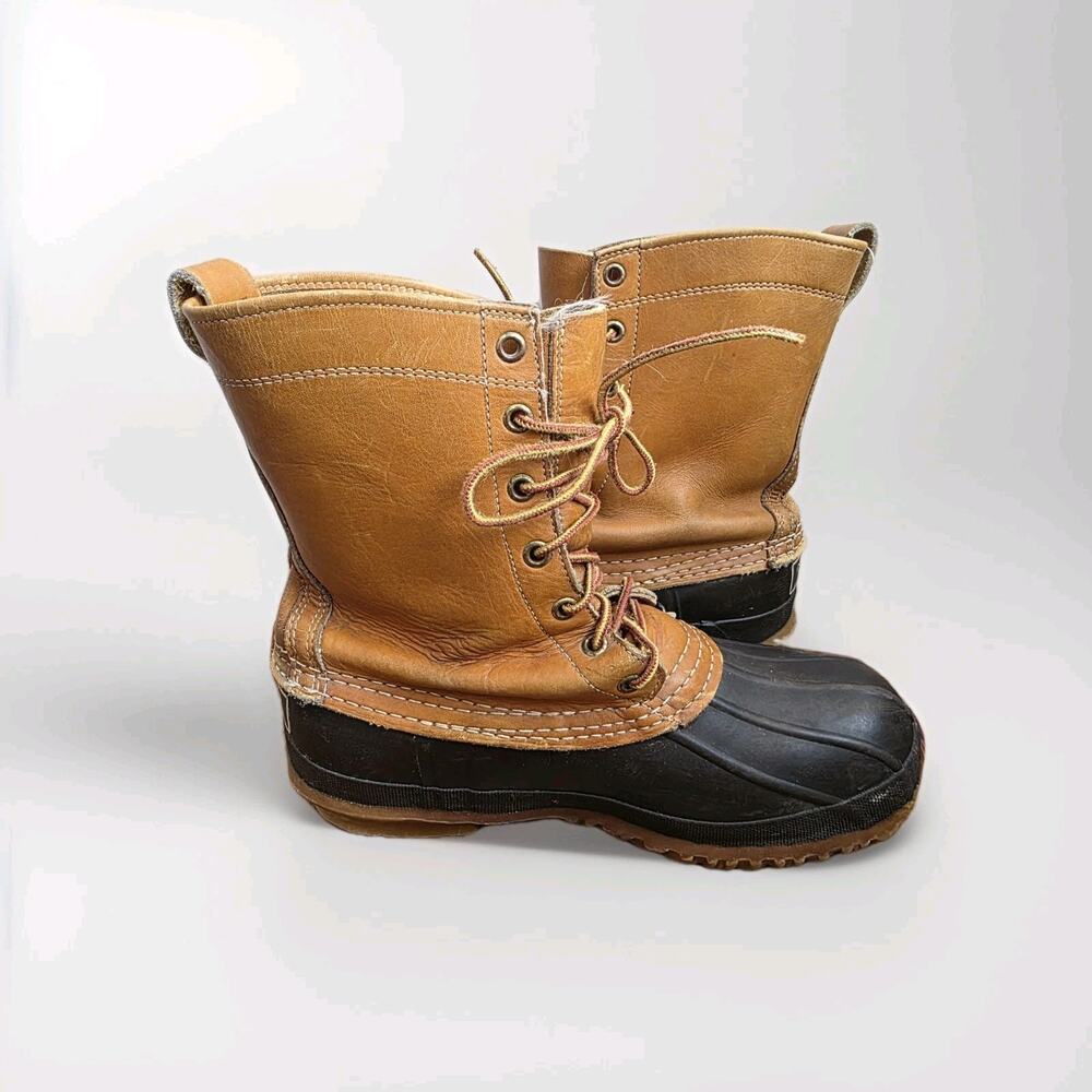 Vintage L L Bean Freeport Maine Insulated‎ Hunting Shoe Duck Boots Mens 8 L
